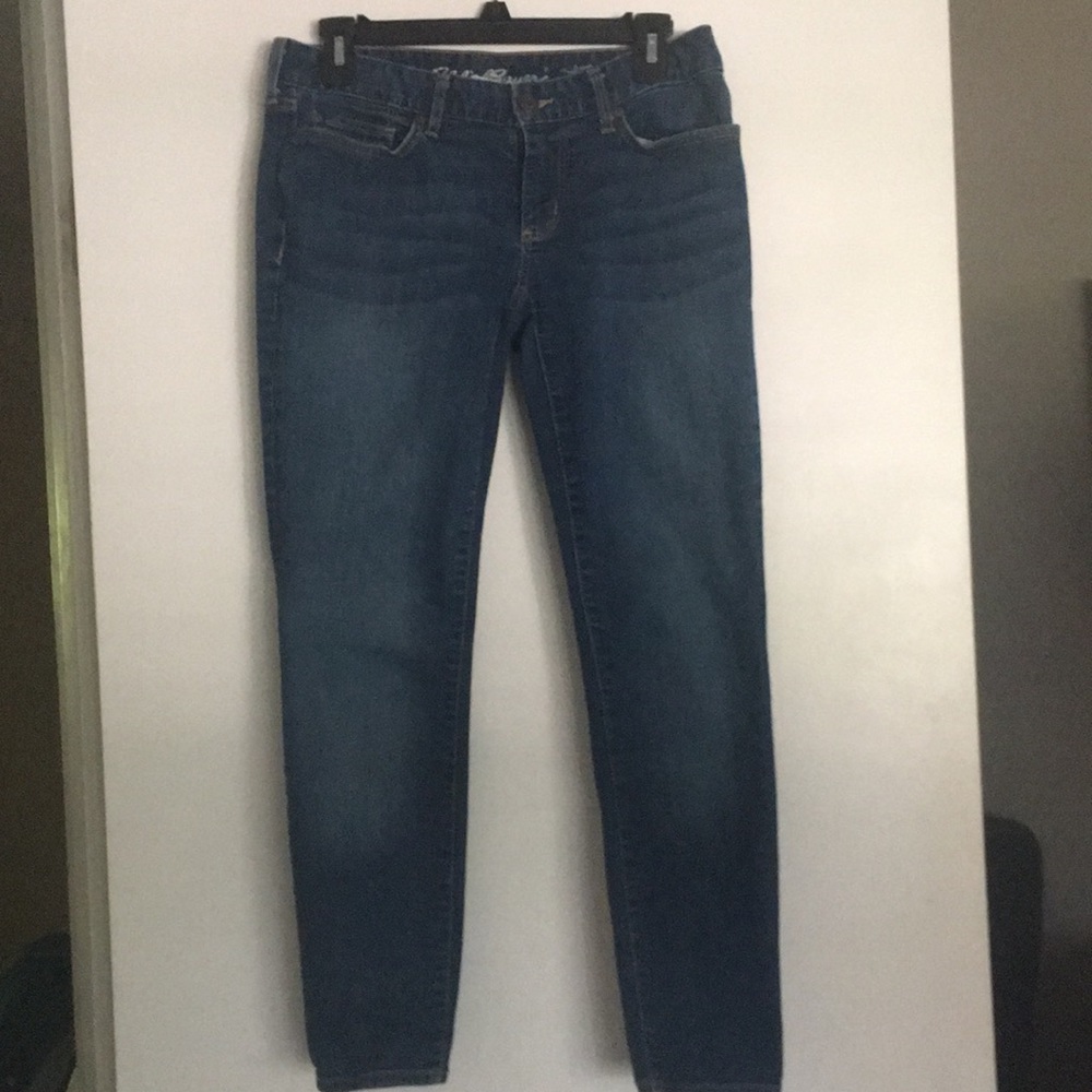 Eddie Bauer Dark Wash Skinny Ankle Jeans